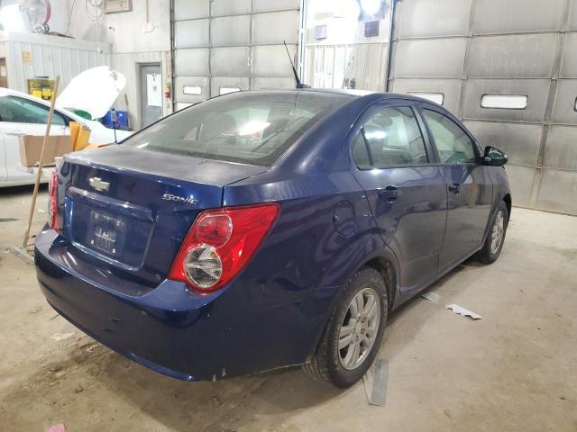 1G1JA5SH1C4225325 - 2012 CHEVROLET SONIC LS 蓝色 照片 3