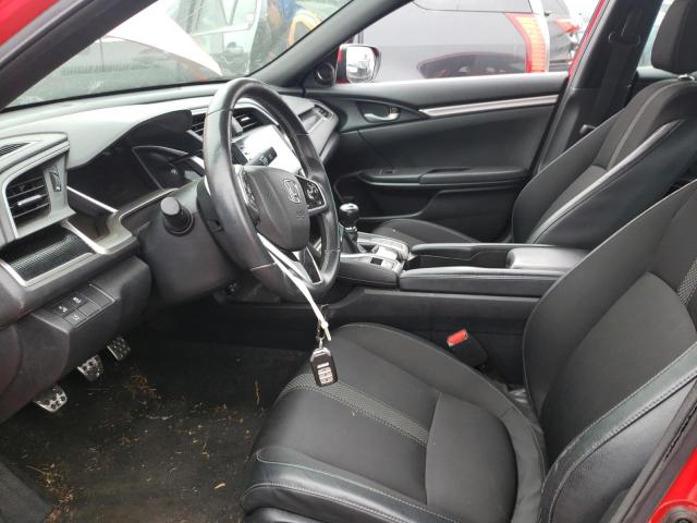 2HGFC2E84LH506914 - 2020 HONDA CIVIC SPORT 红色 照片 7