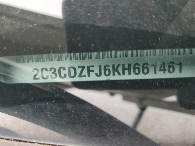 2C3CDZFJ6KH661461 - 2019 DODGE CHALLENGER R/T SCAT PACK WHITE photo 12