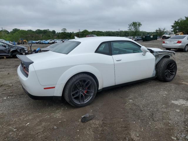 2C3CDZFJ6KH661461 - 2019 DODGE CHALLENGER R/T SCAT PACK WHITE photo 3