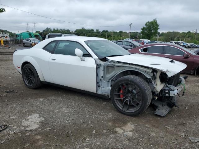 2C3CDZFJ6KH661461 - 2019 DODGE CHALLENGER R/T SCAT PACK WHITE photo 4