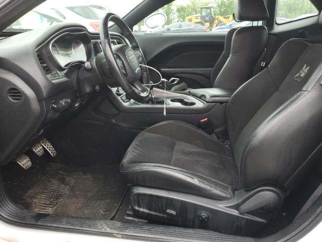 2C3CDZFJ6KH661461 - 2019 DODGE CHALLENGER R/T SCAT PACK WHITE photo 7