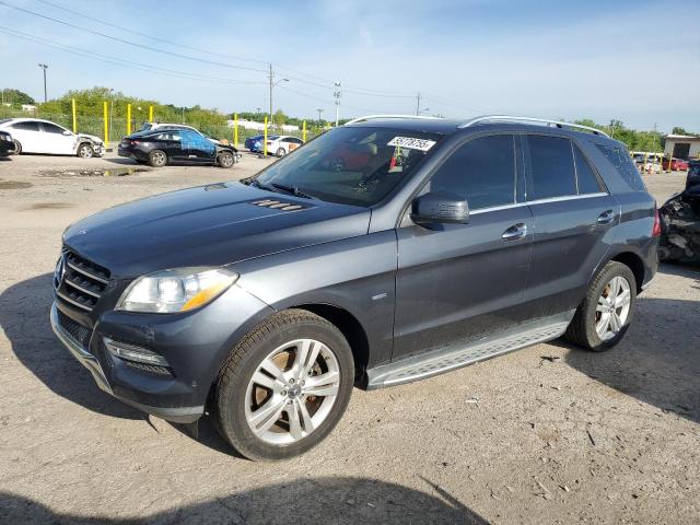 4JGDA5HB7CA024288 - 2012 MERCEDES-BENZ ML 350 4MATIC CHARCOAL photo 1