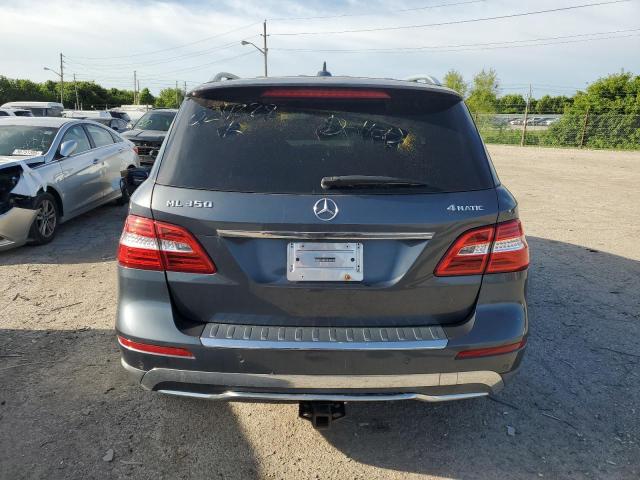 4JGDA5HB7CA024288 - 2012 MERCEDES-BENZ ML 350 4MATIC CHARCOAL photo 6