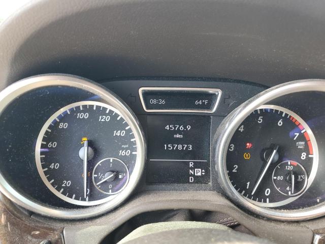 4JGDA5HB7CA024288 - 2012 MERCEDES-BENZ ML 350 4MATIC CHARCOAL photo 9