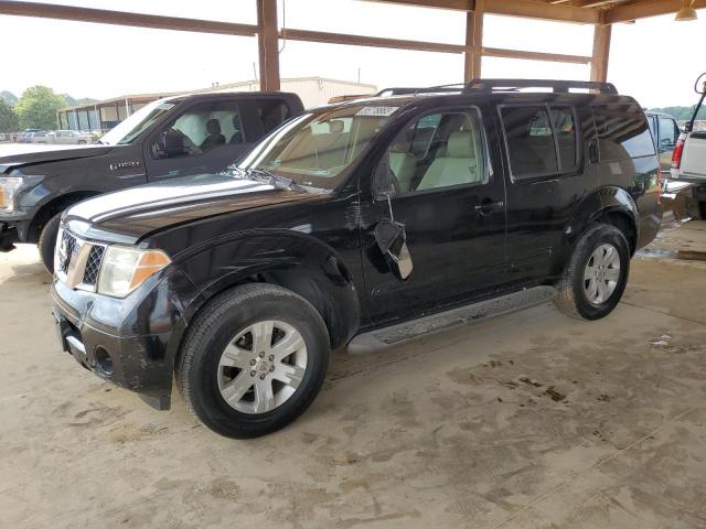5N1AR18U96C660614 - 2006 NISSAN PATHFINDER LE BLACK photo 1