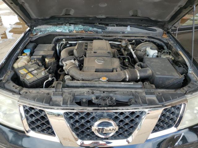 5N1AR18U96C660614 - 2006 NISSAN PATHFINDER LE BLACK photo 12