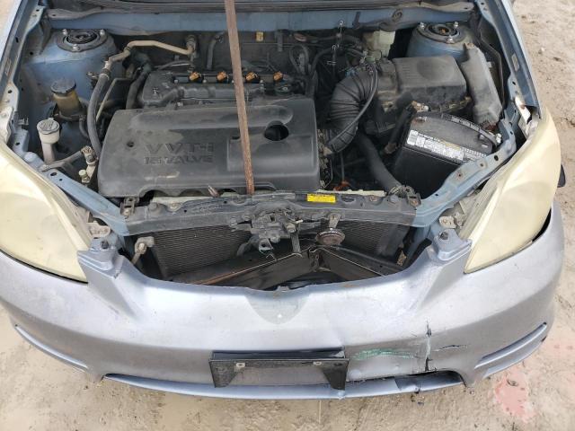 2T1KR32E03C046642 - 2003 TOYOTA COROLLA MA XR BLUE photo 12