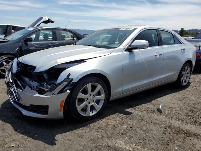 1G6AH5RX3F0108232 - 2015 CADILLAC ATS LUXURY SILVER photo 1