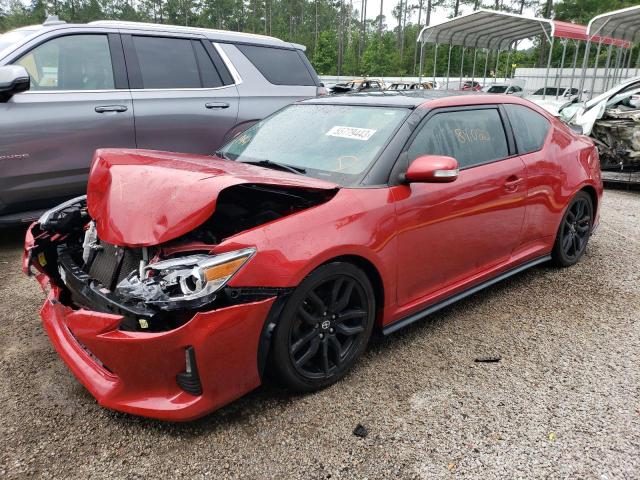 JTKJF5C79GJ025565 - 2016 TOYOTA SCION TC RED photo 1