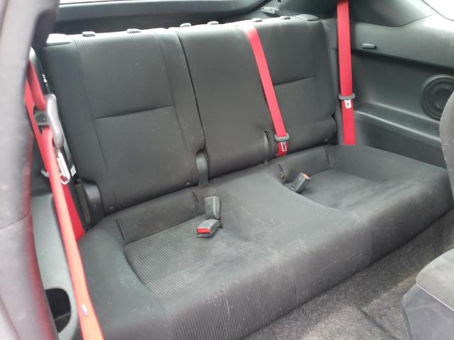 JTKJF5C79GJ025565 - 2016 TOYOTA SCION TC RED photo 10