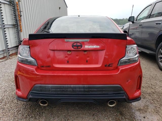 JTKJF5C79GJ025565 - 2016 TOYOTA SCION TC RED photo 6