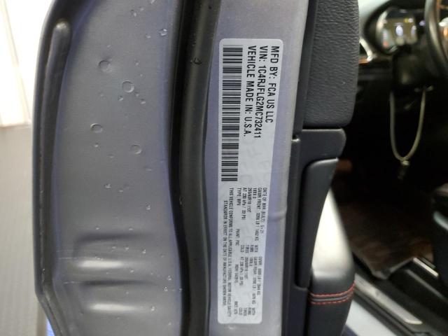 1C4RJFLG2MC732411 - 2021 JEEP GRAND CHER TRAILHAWK ნაცრისფერი ფოტო 13