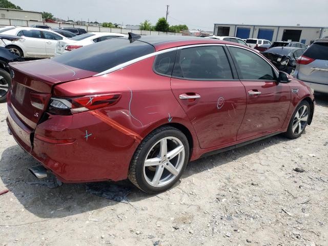 5XXGT4L32KG352260 - 2019 KIA OPTIMA LX RED photo 3