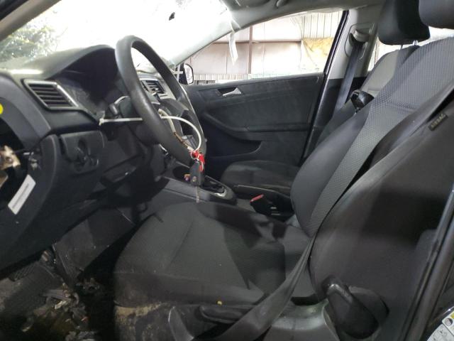 3VW2K7AJ2DM311545 - 2013 VOLKSWAGEN JETTA BASE Schwarz Foto 7