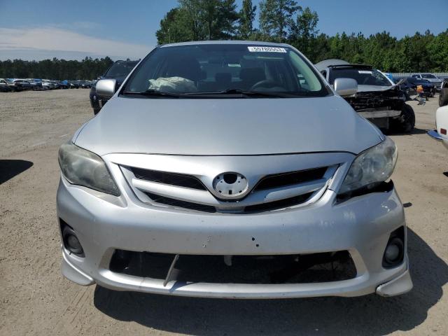 2T1BU4EE9DC945808 - 2013 TOYOTA CORROLA BASE SILVER photo 5