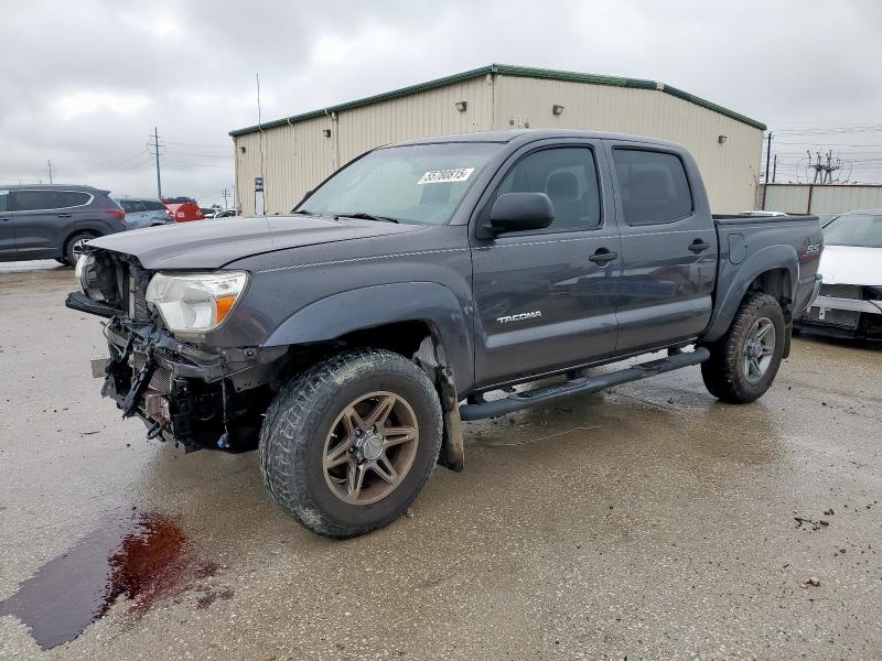 5TFJU4GN5DX034109 - 2013 TOYOTA TACOMA DOUBLE CAB PRERUNNER GRAY photo 1