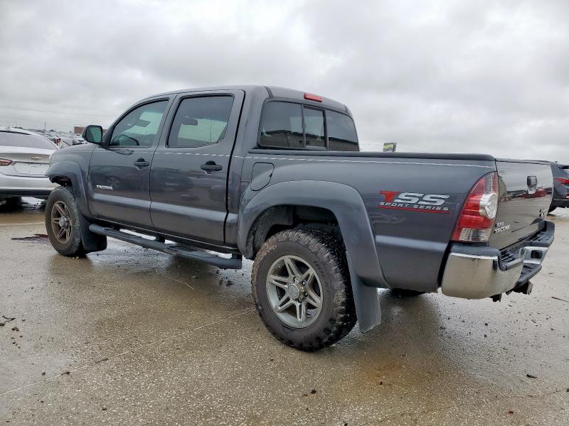 5TFJU4GN5DX034109 - 2013 TOYOTA TACOMA DOUBLE CAB PRERUNNER GRAY photo 2