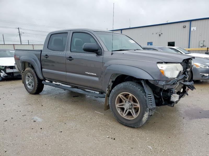 5TFJU4GN5DX034109 - 2013 TOYOTA TACOMA DOUBLE CAB PRERUNNER GRAY photo 4