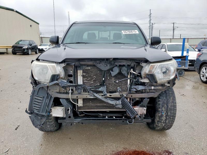 5TFJU4GN5DX034109 - 2013 TOYOTA TACOMA DOUBLE CAB PRERUNNER GRAY photo 5