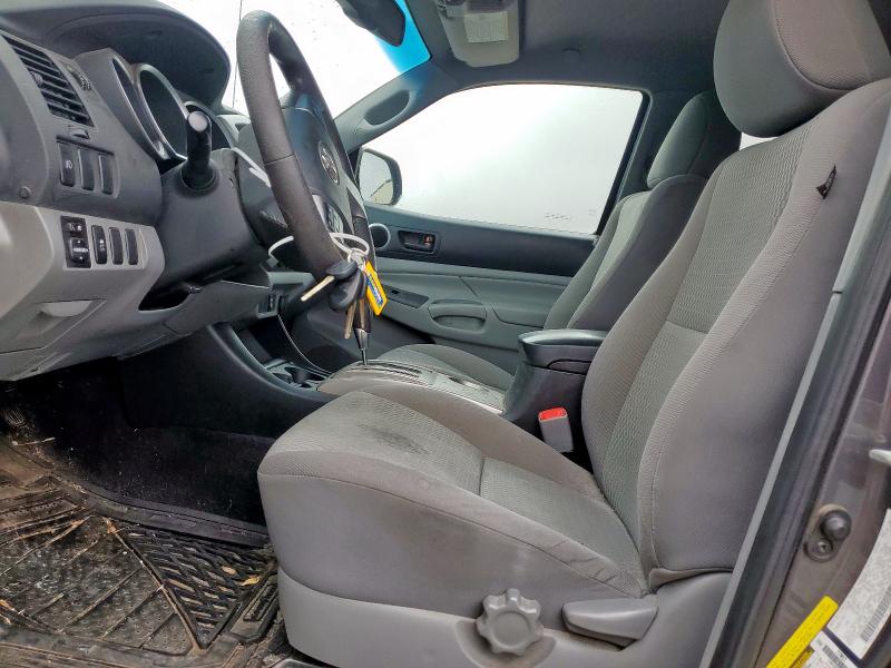 5TFJU4GN5DX034109 - 2013 TOYOTA TACOMA DOUBLE CAB PRERUNNER GRAY photo 7