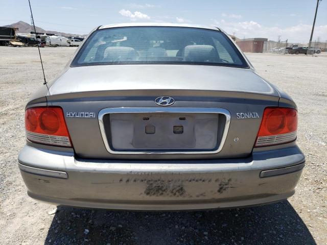 KMHWF25S14A013611 - 2004 HYUNDAI SONATA GL TAN photo 6