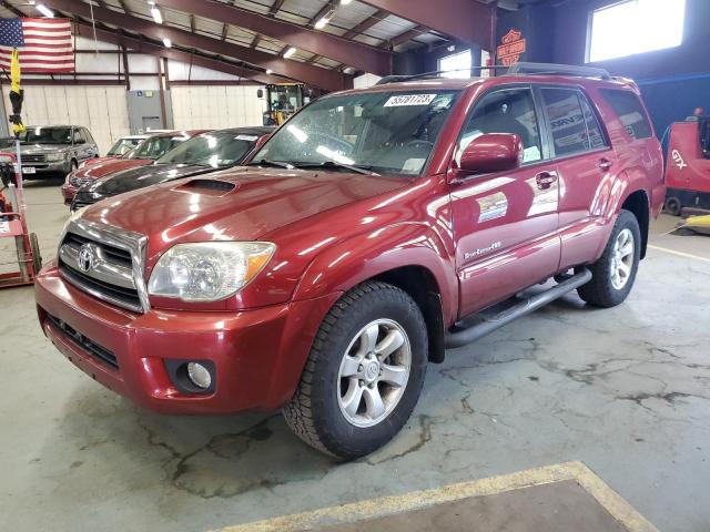 JTEBU14R978104960 - 2007 TOYOTA 4RUNNER SR5 RED photo 1