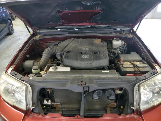 JTEBU14R978104960 - 2007 TOYOTA 4RUNNER SR5 RED photo 11