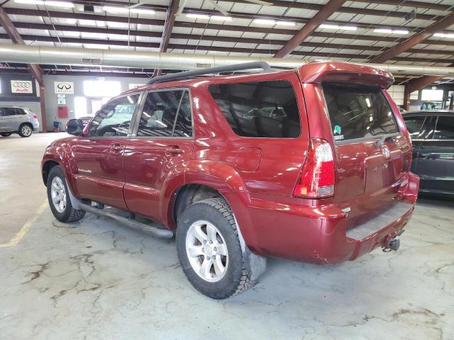 JTEBU14R978104960 - 2007 TOYOTA 4RUNNER SR5 RED photo 2