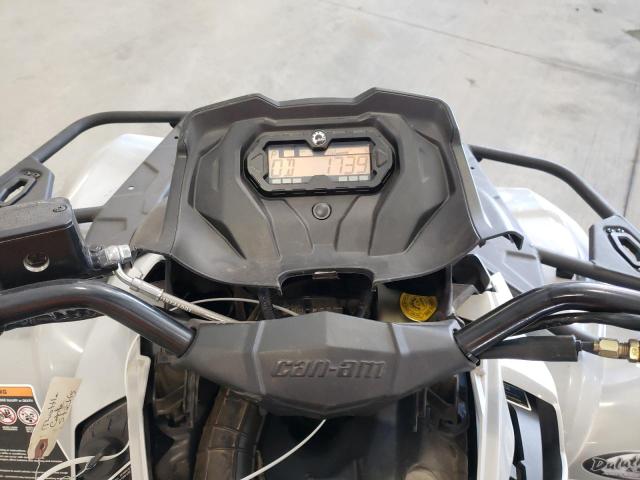 3JBLGAS27FJ003694 - 2015 CAN-AM OUTLANDER 500 GRAY photo 8