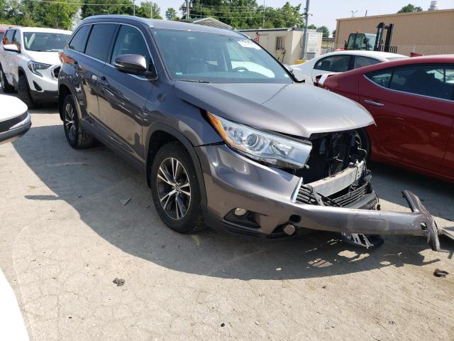 5TDJKRFH0GS239233 - 2016 TOYOTA HIGHLANDER XLE Boz foto 4