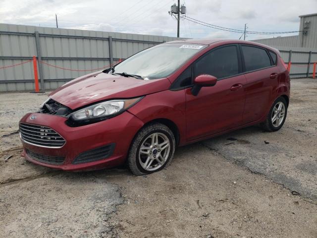 3FADP4EJ5HM163831 - 2017 FORD FIESTA SE RED photo 1