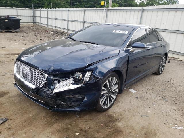 3LN6L5F93HR639436 - 2017 LINCOLN MKZ RESERVE ლურჯი ფოტო 1