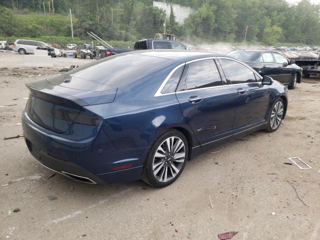 3LN6L5F93HR639436 - 2017 LINCOLN MKZ RESERVE ლურჯი ფოტო 3