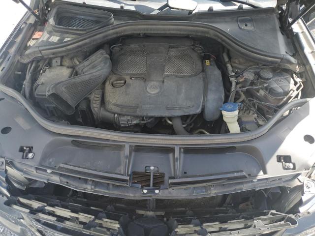 4JGDA5HB0FA451008 - 2015 MERCEDES-BENZ ML 350 4MATIC BLACK photo 12