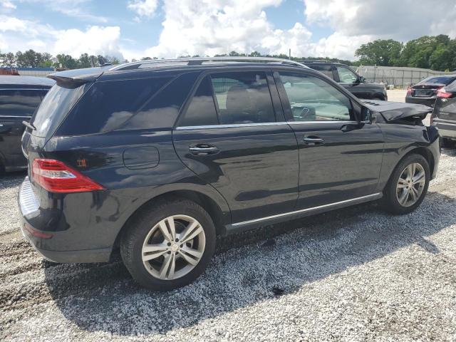 4JGDA5HB0FA451008 - 2015 MERCEDES-BENZ ML 350 4MATIC BLACK photo 3