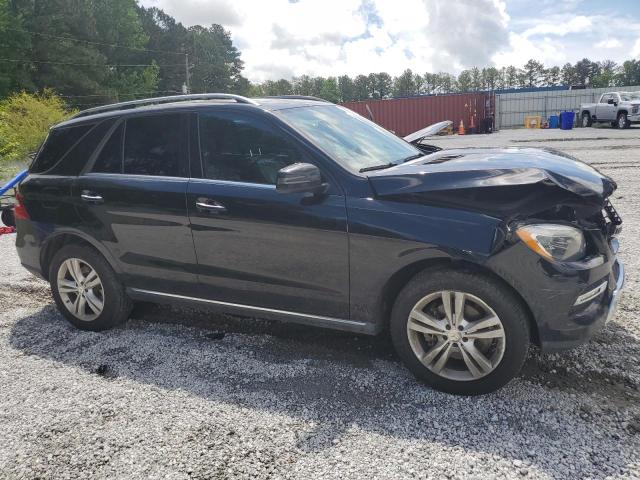 4JGDA5HB0FA451008 - 2015 MERCEDES-BENZ ML 350 4MATIC BLACK photo 4
