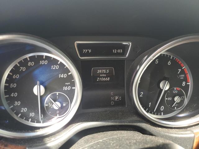 4JGDA5HB0FA451008 - 2015 MERCEDES-BENZ ML 350 4MATIC BLACK photo 9