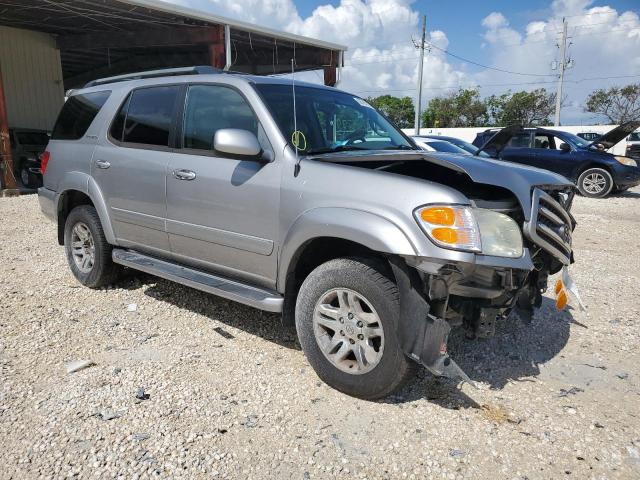 5TDBT48A04S226224 - 2004 TOYOTA SEQUOIA LIMITED SILVER photo 4