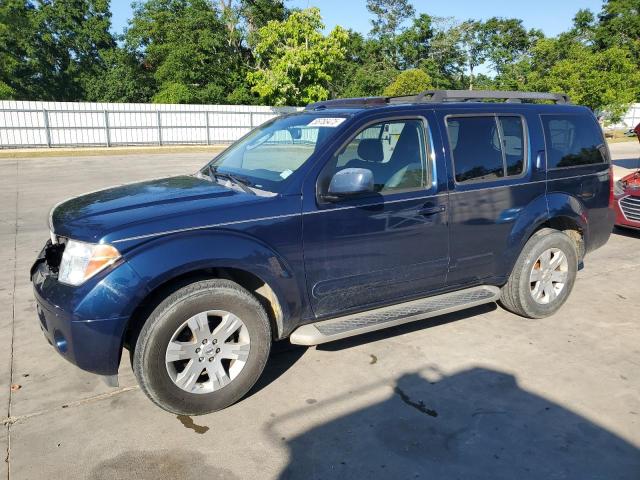 5N1AR18UX7C646674 - 2007 NISSAN PATHFINDER LE BLUE photo 1