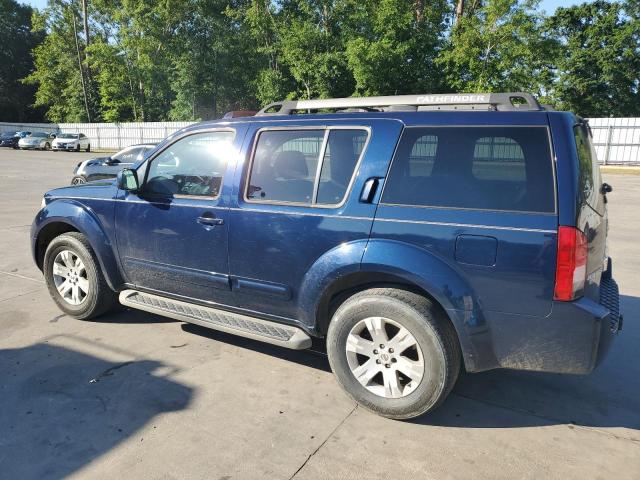 5N1AR18UX7C646674 - 2007 NISSAN PATHFINDER LE BLUE photo 2