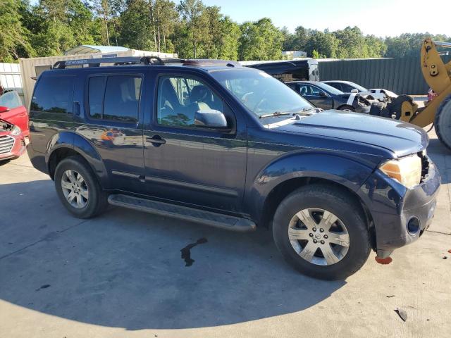 5N1AR18UX7C646674 - 2007 NISSAN PATHFINDER LE BLUE photo 4