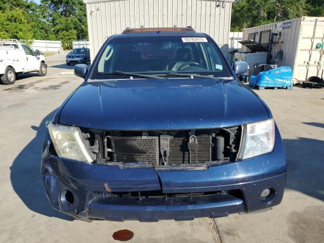 5N1AR18UX7C646674 - 2007 NISSAN PATHFINDER LE BLUE photo 5