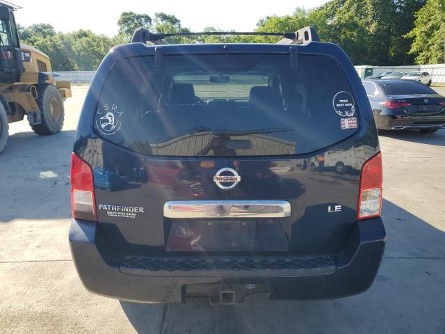 5N1AR18UX7C646674 - 2007 NISSAN PATHFINDER LE BLUE photo 6