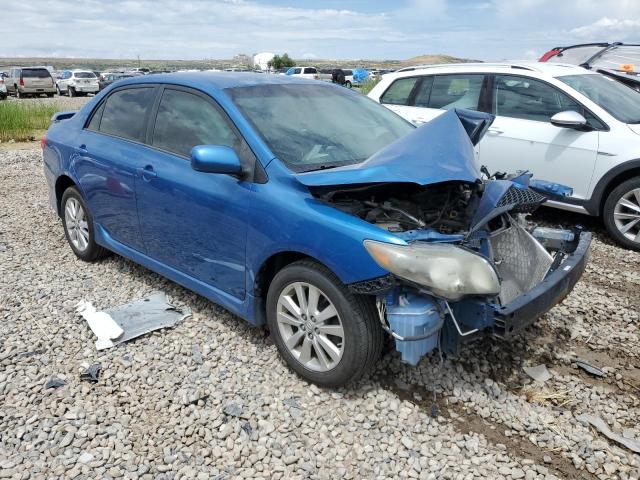 1NXBU40E99Z023763 - 2009 TOYOTA CAROLLA BASE BLUE photo 4