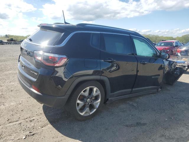 3C4NJDCB4JT144324 - 2018 JEEP COMPASS LIMITED შავი ფოტო 3