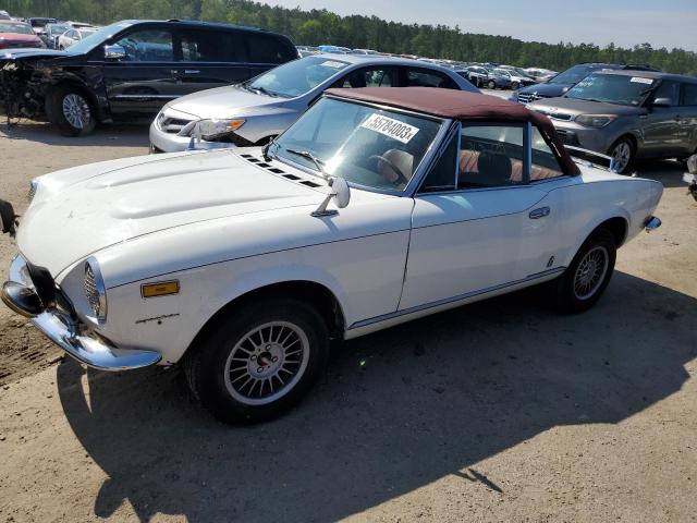 124CS20152518 - 1979 FIAT SPIDER WHITE photo 1