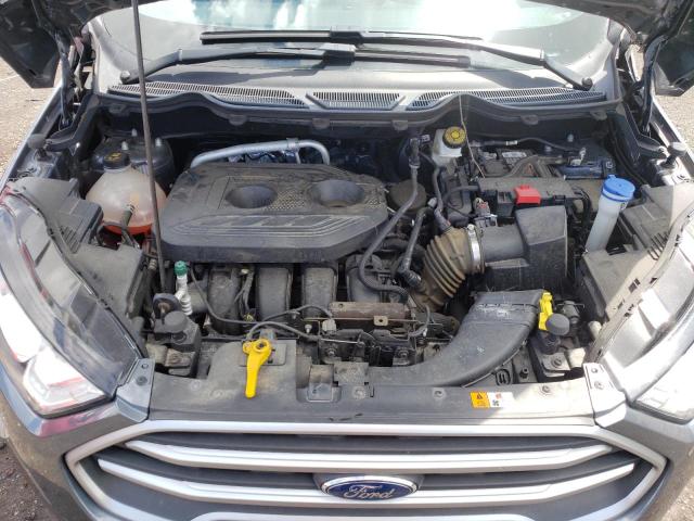 MAJ6S3GL1KC250473 - 2019 FORD ECOSPORT SE ნაცრისფერი ფოტო 12