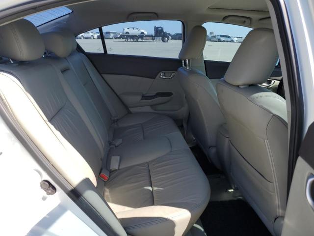 19XFB2F95CE300067 - 2012 HONDA CIVIC EXL WHITE photo 10