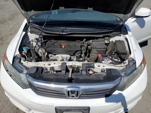 19XFB2F95CE300067 - 2012 HONDA CIVIC EXL WHITE photo 11